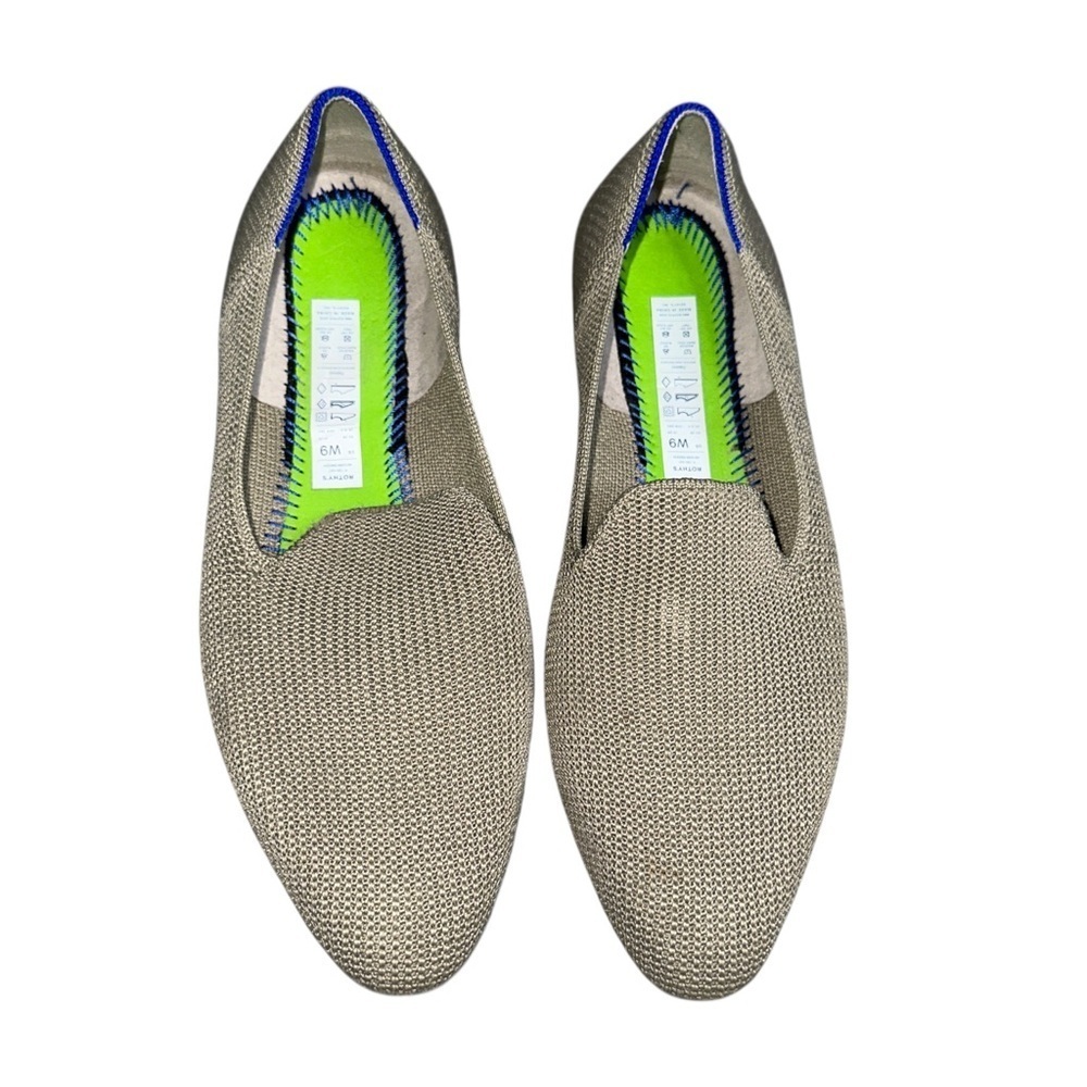 Rothy's Gray and Blue‎ Men's Loafers